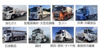 「誇れる」:トラック車両のバリエーション