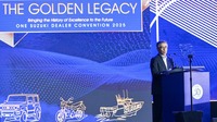 スズキフィリピン社の50周年記念式典に出席した鈴木俊宏社長