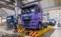 MANが電動トラックの量産を独ミュンヘン主力工場で開始