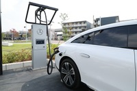 メルセデスベンツとパワーエックス、高出力EV充電ネットワークの第一号拠点を千葉公園に開設