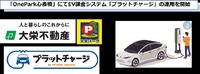 「OnePark心斎橋」にEV充電器を導入し課金システム「プラットチャージ」の運用を開始