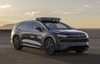 ルシードのEV『グラビティ』ベースの自動運転車
