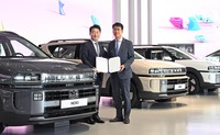 ヒョンデ『ネッソ』新型など電動車両63台がAPEC・クリーンエネルギー閣僚会議の公式車両に