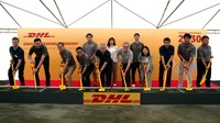 DHL千歳ロジスティクスセンター起工式