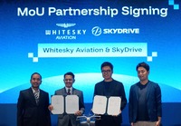 SkyDriveが「空飛ぶクルマ」事業化に向け、インドネシア最大級のヘリコプター運航会社、Whitesky社と業務提携