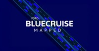 フォードモーターの自動運転技術「ブルークルーズ」の2024年利用実績をまとめた「ブルークルーズ・マップ」