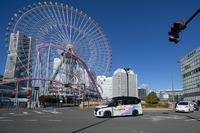 日産による自動運転のデモなストレーション(3月)