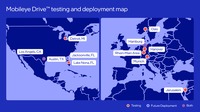 「Mobileye Drive」のテストと展開地域