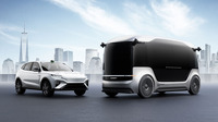 QCraftの自動運転車