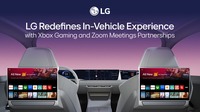LGエレクトロニクスがマイクロソフトXboxとZoomを車載化