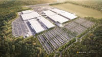 リビアンが米ジョージア州ソーシャルサークル郊外の新工場完成イメージ