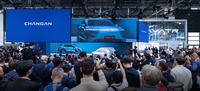 長安汽車のプレスカンファレンス（IAAモビリティ2025）