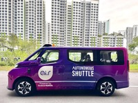 WeRideとGrabの自動運転シャトルサービス