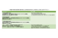 車載半導体の新陳代謝促進による供給安定性向上を目的とした部工会ガイドライン