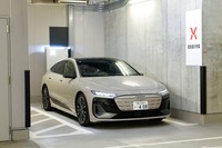 パワーエックスの「京橋エドグラン」の急速充電ステーション
