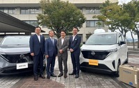 日産自動車、京都府京田辺市、同志社大学、京都日産自動車が、脱炭素社会の実現と災害対応に関し電気自動車(EV)を活用する「脱炭素化及び強靱化に関する連携協定」を締結