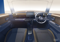 スズキ クロスビー 改良新型のインテリア(デザインスケッチ)