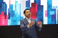 BYDジャパン劉学亮社長（ジャパンモビリティショー2025）