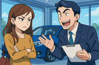 “買う気が失せた”接客1位は『強引な営業トーク（イメージ）