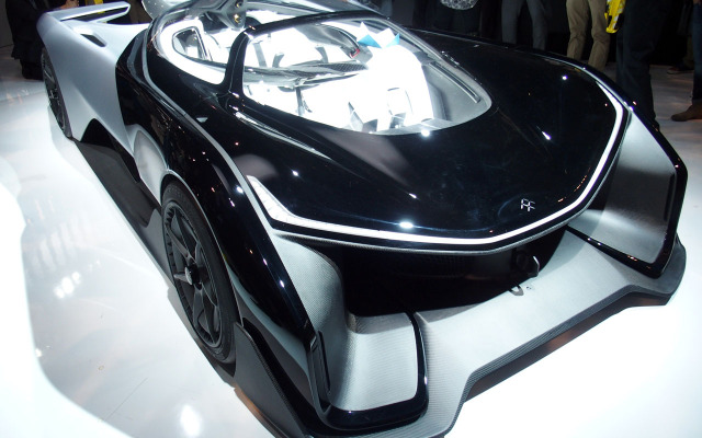 シングルシーターのコンセプト EV 「 FF ZERO 1」