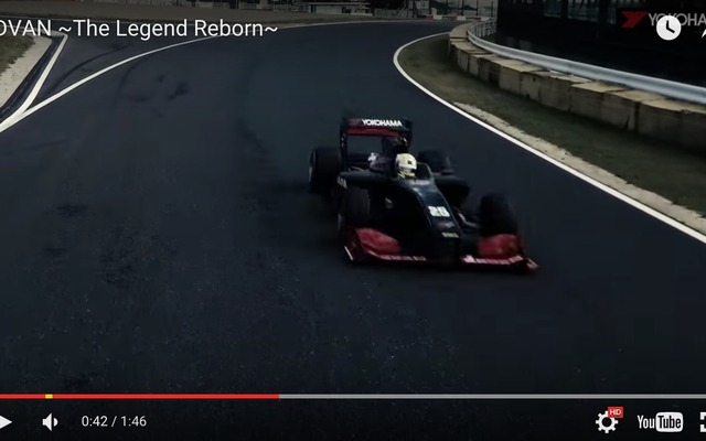 横浜ゴムの動画「～The Legend Reborn～」