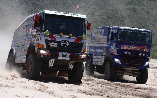 CP1へ向かう1号車