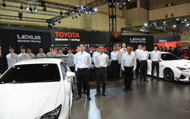 TOYOTA GAZOO Racing プレスカンファレンス（東京オートサロン16）