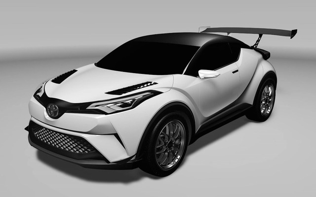 トヨタ C-HR レーシングのCG画像