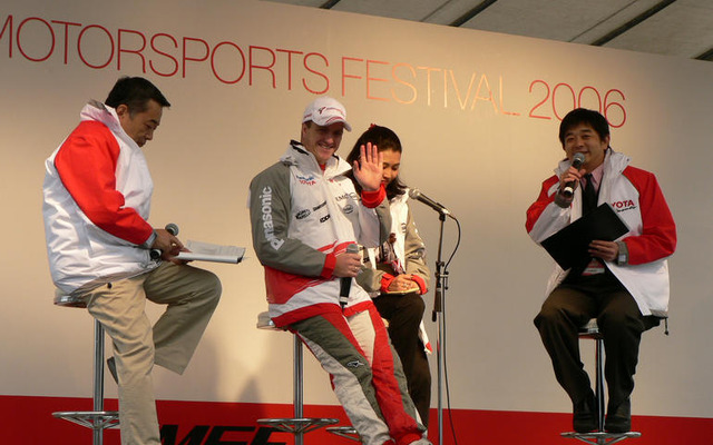 【TMSF2006】F1トークショーにシューマッハ出演