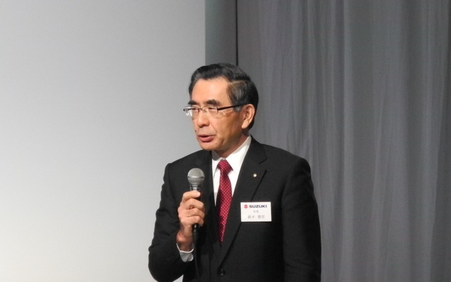 スズキの鈴木俊宏社長