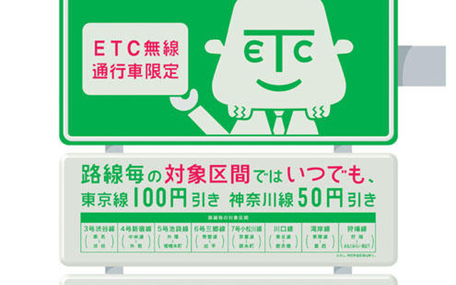 首都高で、距離別料金社会実験　ETC対象
