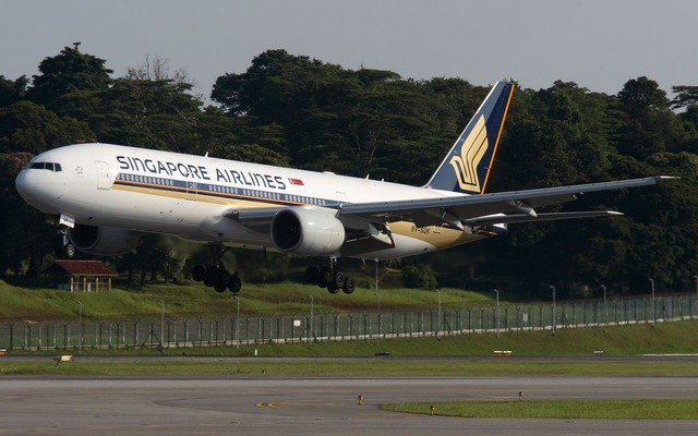 シンガポール航空のB777-200