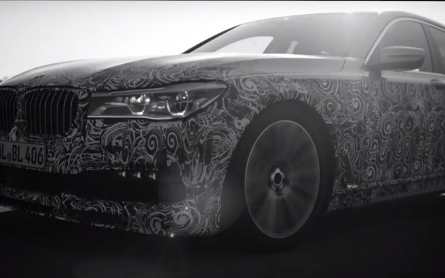 アルピナの新型車の予告イメージ