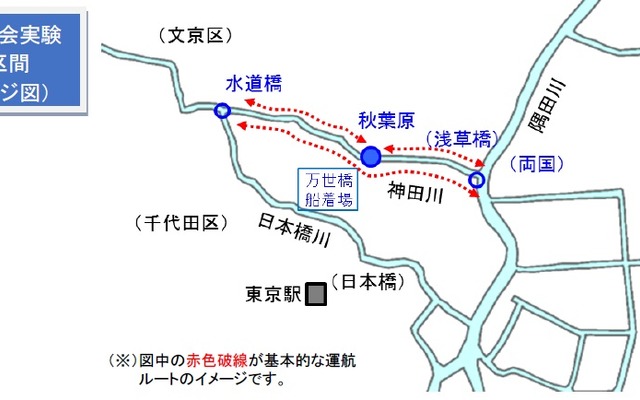 神田川周遊ミニクルーズ