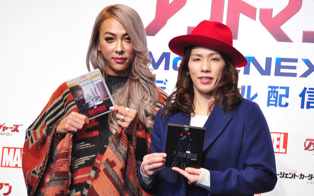 GENKING、吉田沙保里／『アントマン』MovieNEX発売記念イベント