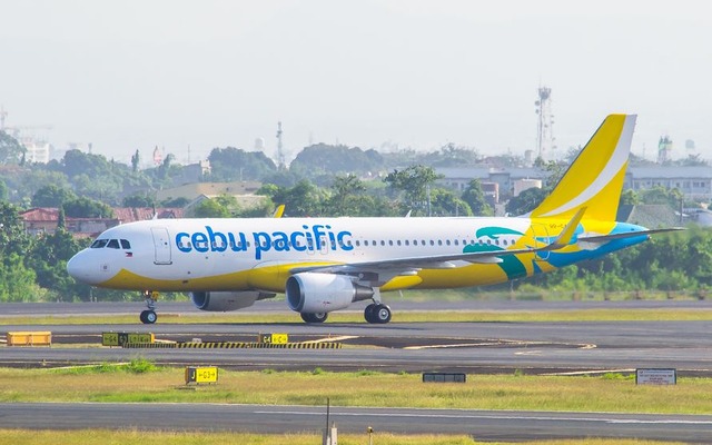 フィリピンLCCセブ・パシフィック航空、A320新塗装1号機を受領