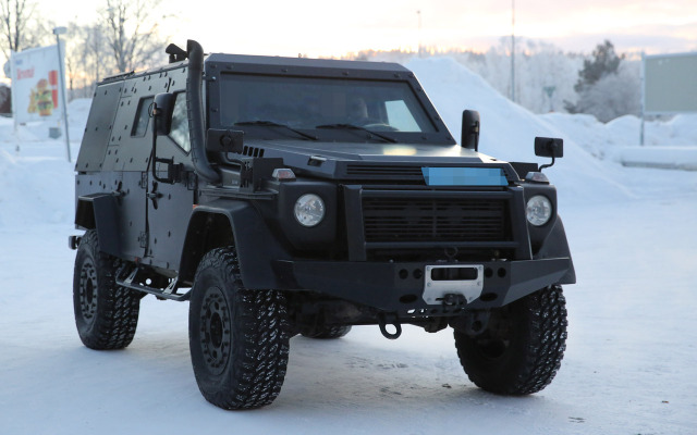 メルセデスベンツ LAPV（Light Armored Patrol Vehicle）スクープ写真