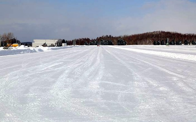 横浜ゴム 北海道タイヤテストセンターの総合圧雪路