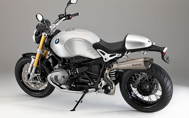 オプションのアルミタンクを装着したBMW R nineT（参考画像）