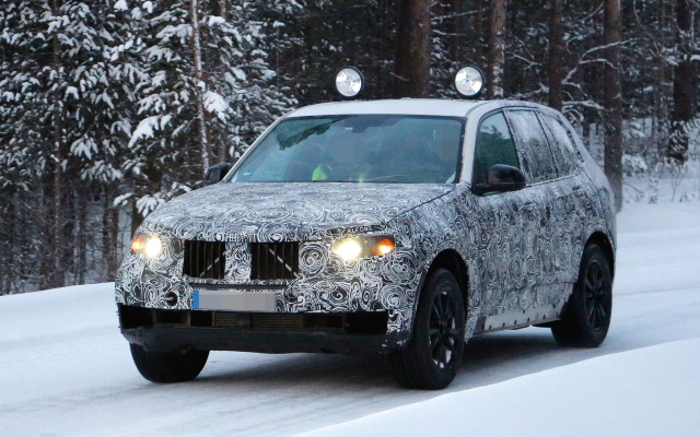 BMW X5 スクープ写真