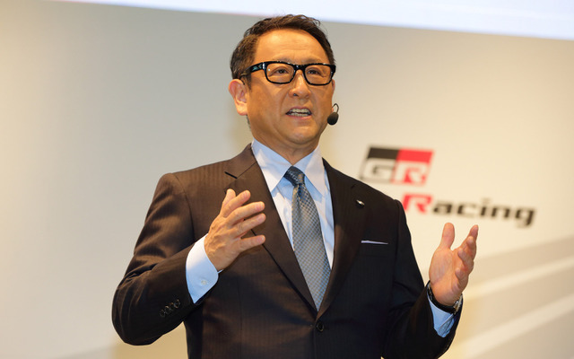 トヨタの豊田章男社長。