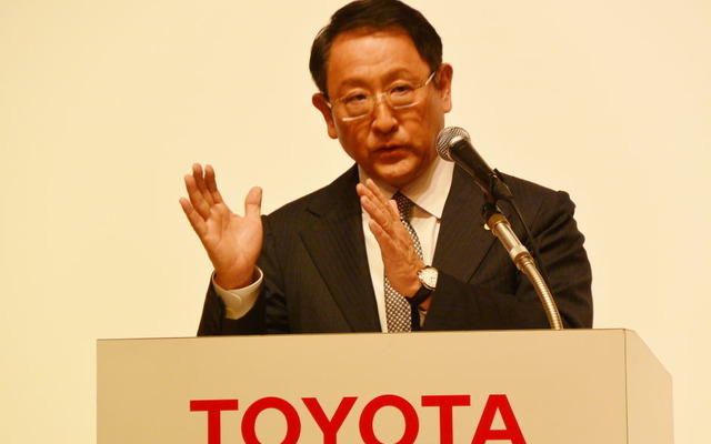 トヨタ自動車 豊田章男 社長