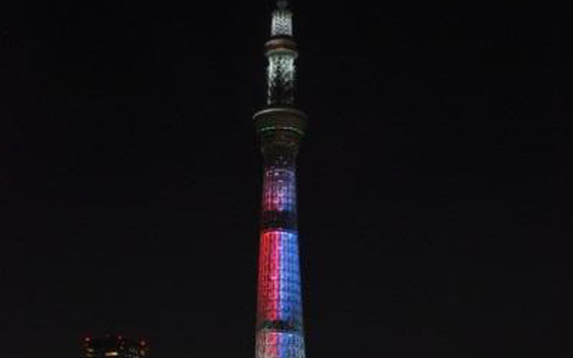 東京スカイツリー、「スター・ウォーズ」公開記念ライティングを再点灯2月8日から