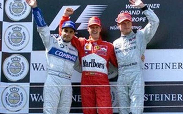 【F1ヨーロッパGPリザルト】モントーヤ2度目の2位表彰台