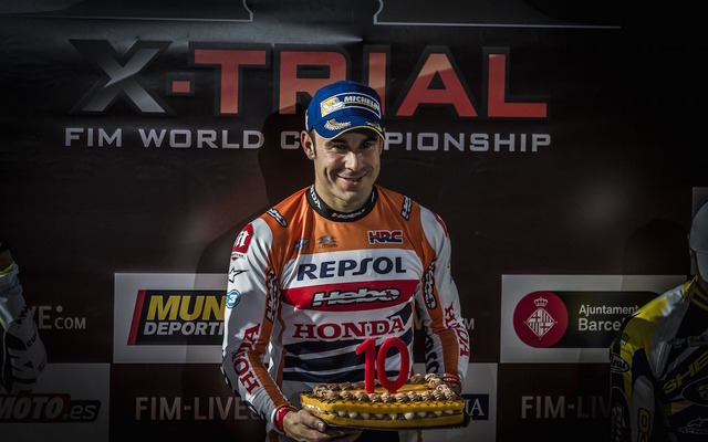 Repsol Honda Teamからトライアル世界選手権に参戦するトニー・ボウ。