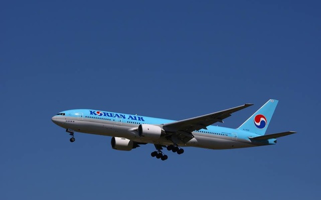 大韓航空機