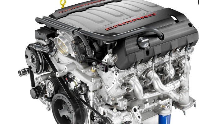 GMの6.2リットルV型8気筒ガソリンエンジン
