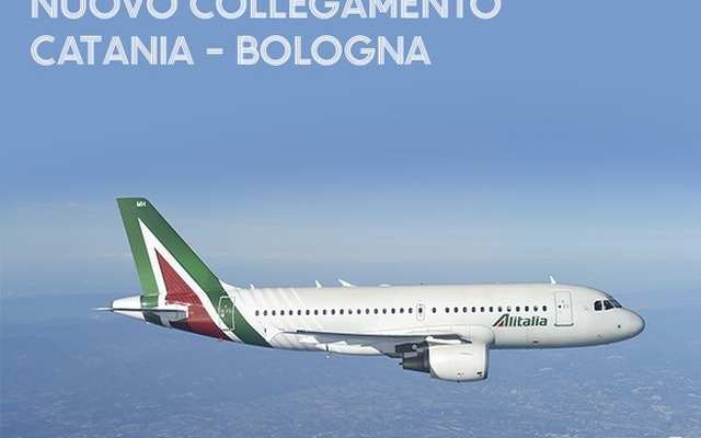 アリタリア航空、カターニア＝ボローニャ線を開設へ