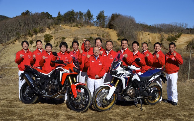 CRF1000L Africa Twin開発メンバー。