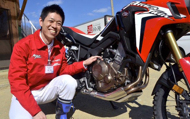 本田技術研究所二輪R&Dセンターの飯田晃祥氏